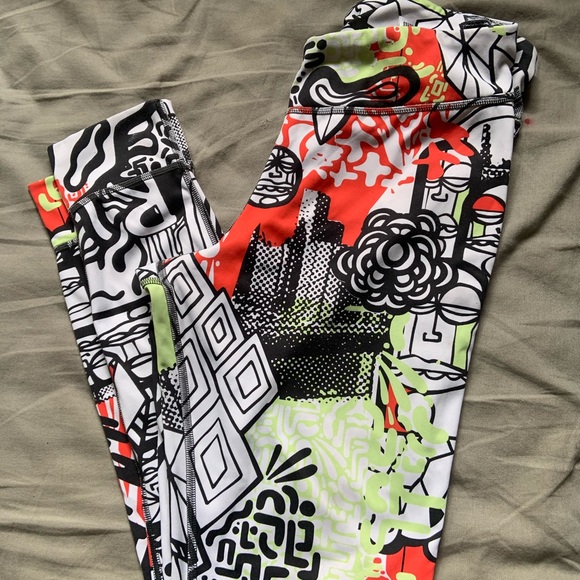 Leggings multicolor rebook - Picture 1 of 2